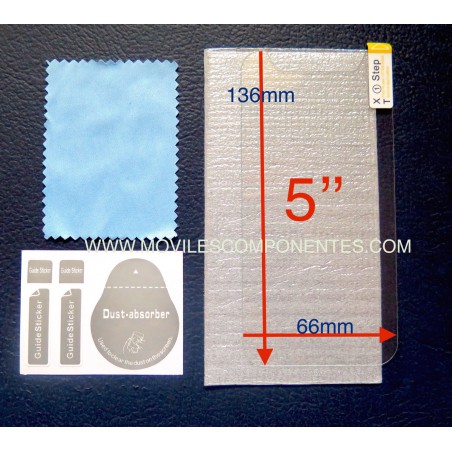 Cristal Templado Universal 5"