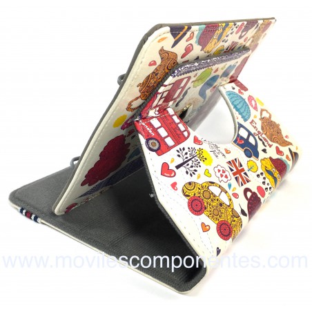 Funda Tablet 7¨universal giratoria